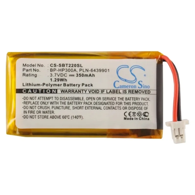 

Replacement Battery for Sony BT22, BT-22, DR-BT22, DR-BT22G, DR-BT22GB, DR-BT22IK 64327-01, 64399-01, 6535801, 65358-01