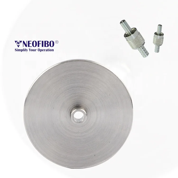 HD-SMA905 Face Angle Polish Angle Sma905 Holder Upc Jig Microfiber Polish Disc Fiber Optic Polishing Fixture