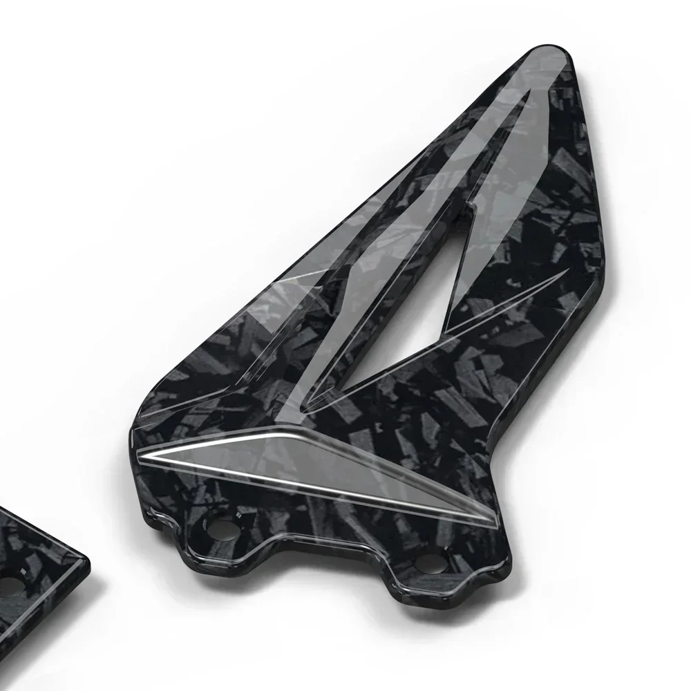 For Honda CBR1000RR-R 2020-2024 Motorcycle Foot Pedal Heel Guard Plates Decoration Carbon-look