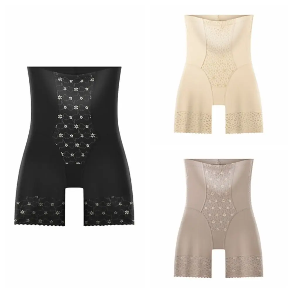 Ropa moldeadora adelgazante de flores de malla transpirable, moldeadores de cintura alta, ropa interior con Control de barriga, bragas sin costuras para levantamiento de glúteos para niñas