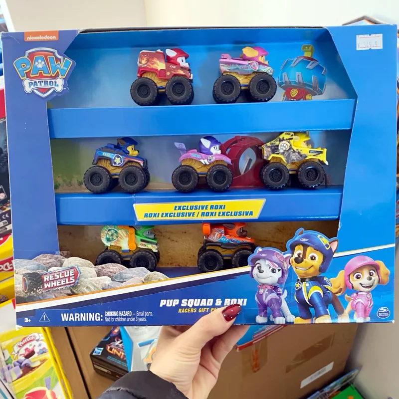 

Оригинальный набор из 6/7 фигурок PAW Patrol: классические металлические коллекционные фигурки монстров, фигурка Райдера, декоративная игрушка, подарок на день рождения