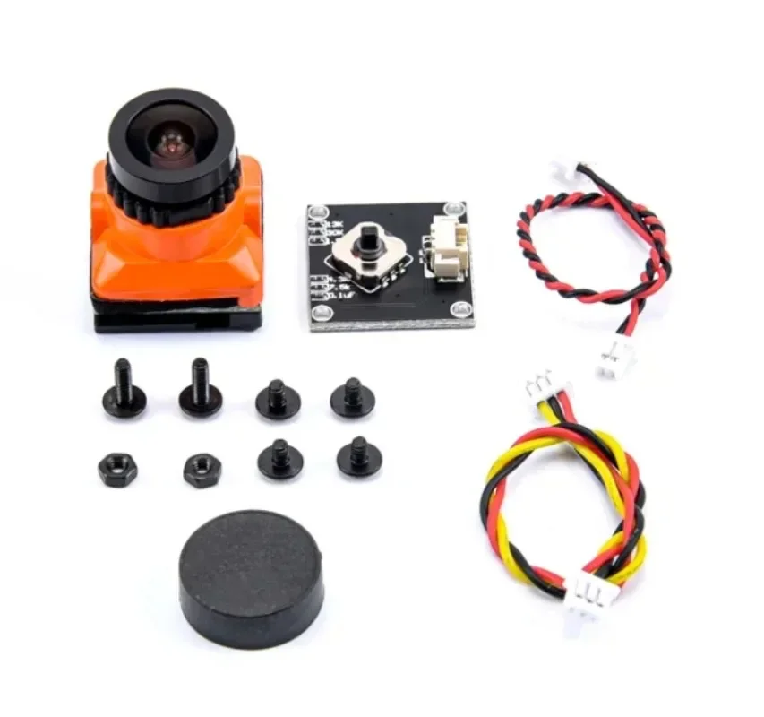 JINJIEAN 1/3 CMOS 1500TVL B19 Mini FPV Camera 2.1mm Lens PAL/NTSC With OSD Internal adjustable Power 5V-30V For RC Racing Drone