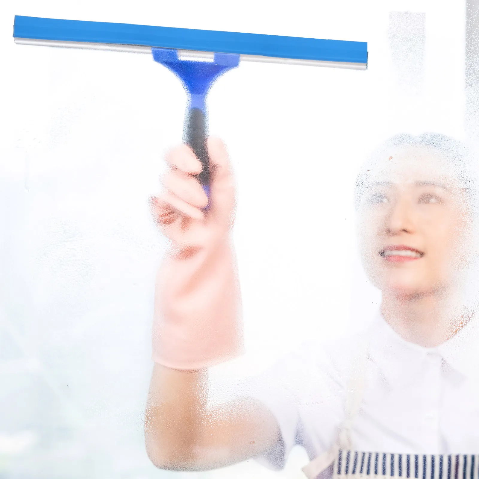 Car Window Scraper Silicone Replacement Squeegee Strip for Shower Doors Glass Cleaning Windscreen Frost Wiper Efficient Water - view 4