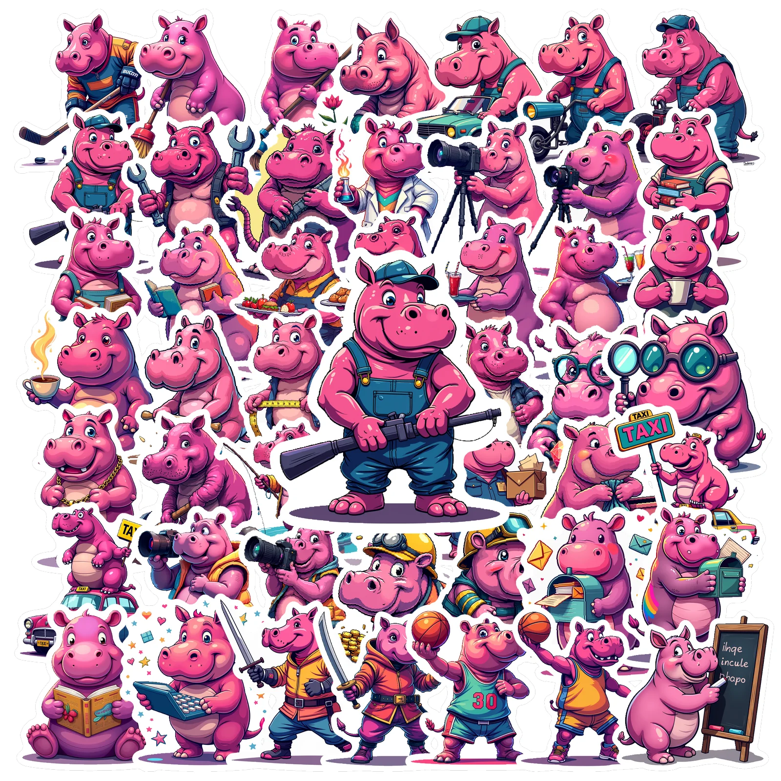 

50 шт. наклейки забавные наклейки наклейки для гитары, ноутбука, шлема, скейтборда, ноутбука, багажа, скрапбукинга, дневника