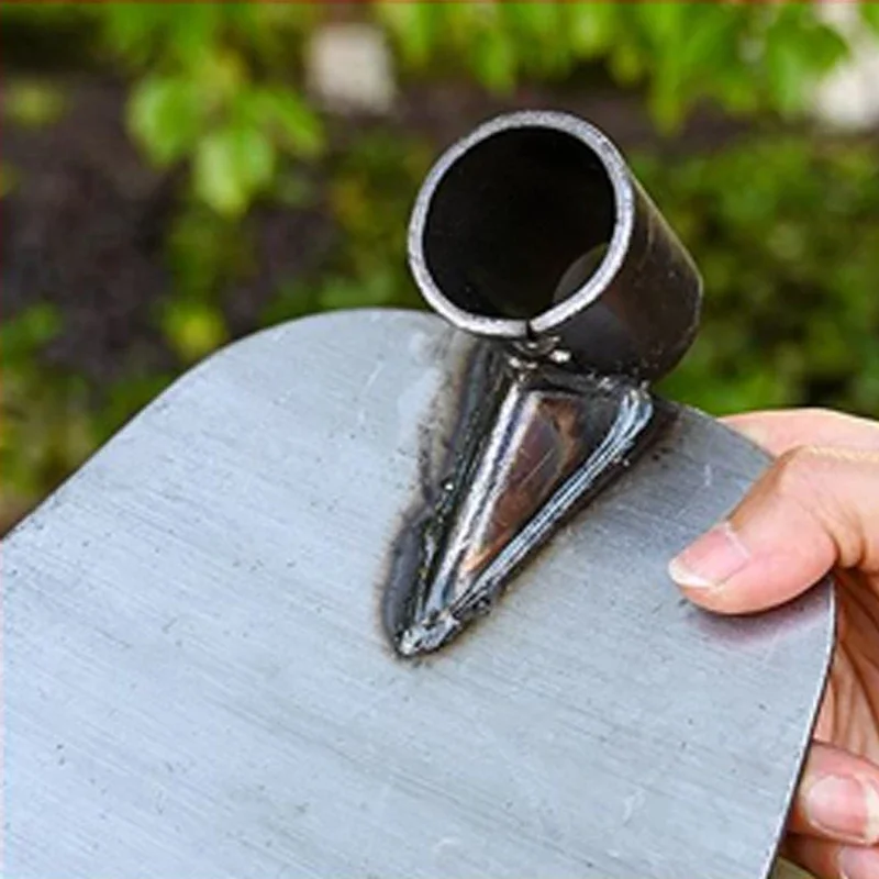 1Pcs Thickened Stainless Steel Hoe Weed Remover Weeding Hoe For Planting Vegetable Loosening Soil Outdoor Gardening Tools