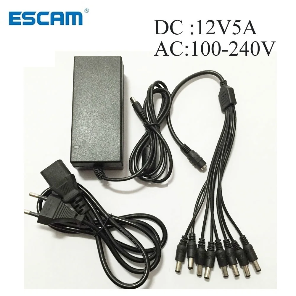 Escam Dc 12V 5A Pow… - image