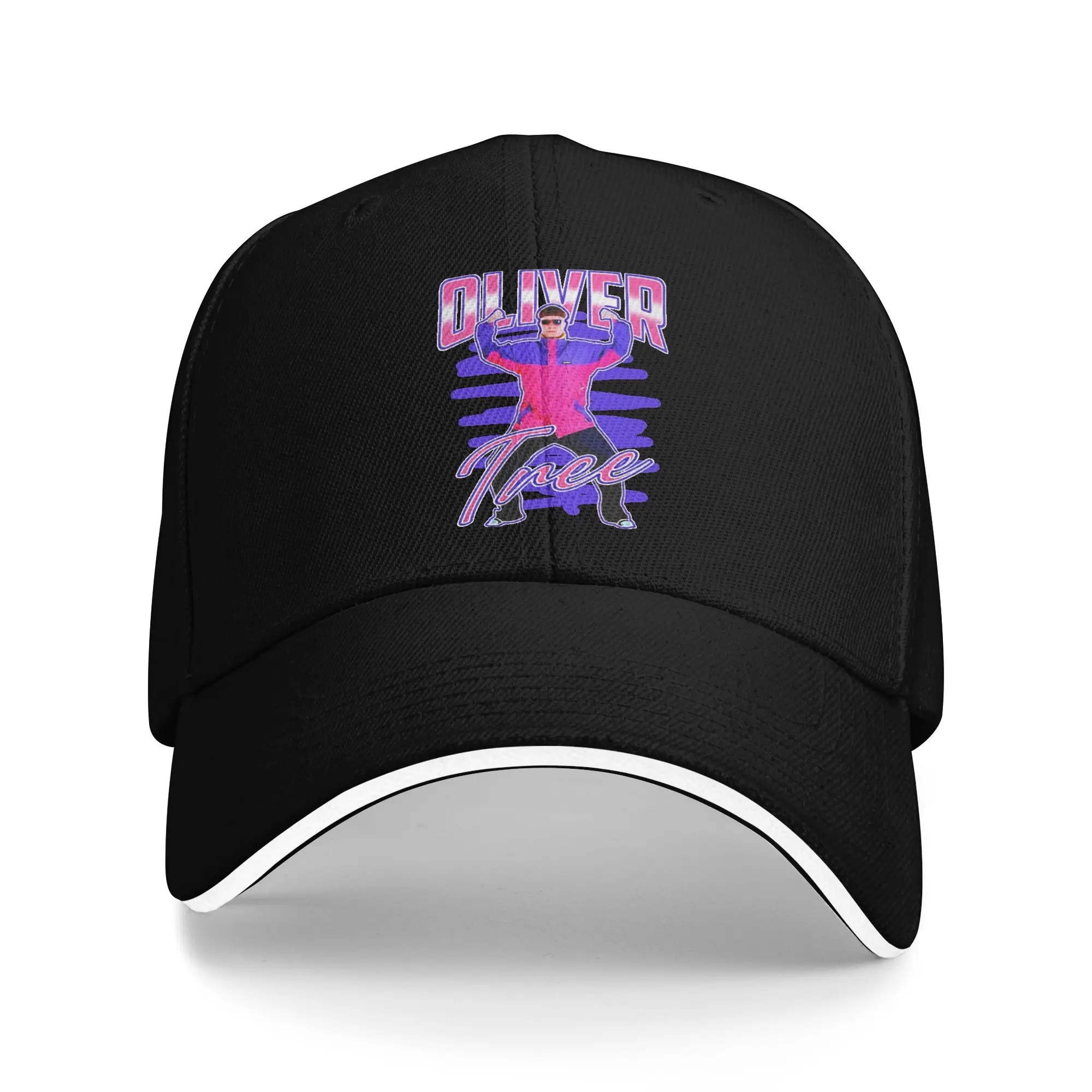 Oliver Tree Quirky Entertainer Baseball Cap Popular  Sandwich Cap Men Women Adjustable Headwear Sport