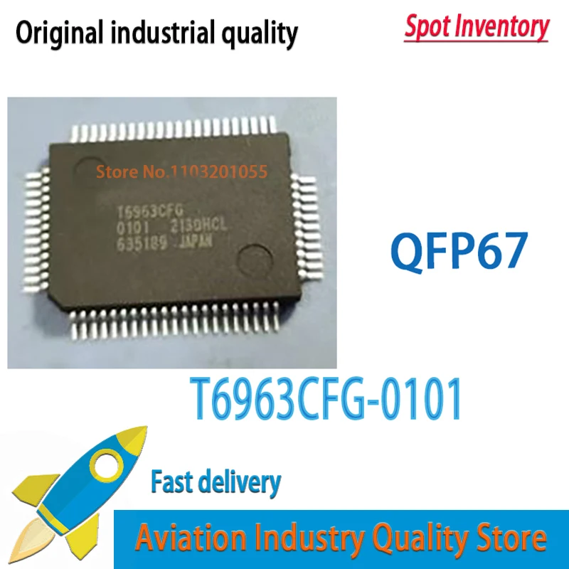 

T6963CFG-0101 5 шт./лот T6963CFG T6963C-0101 T6963C qfp67