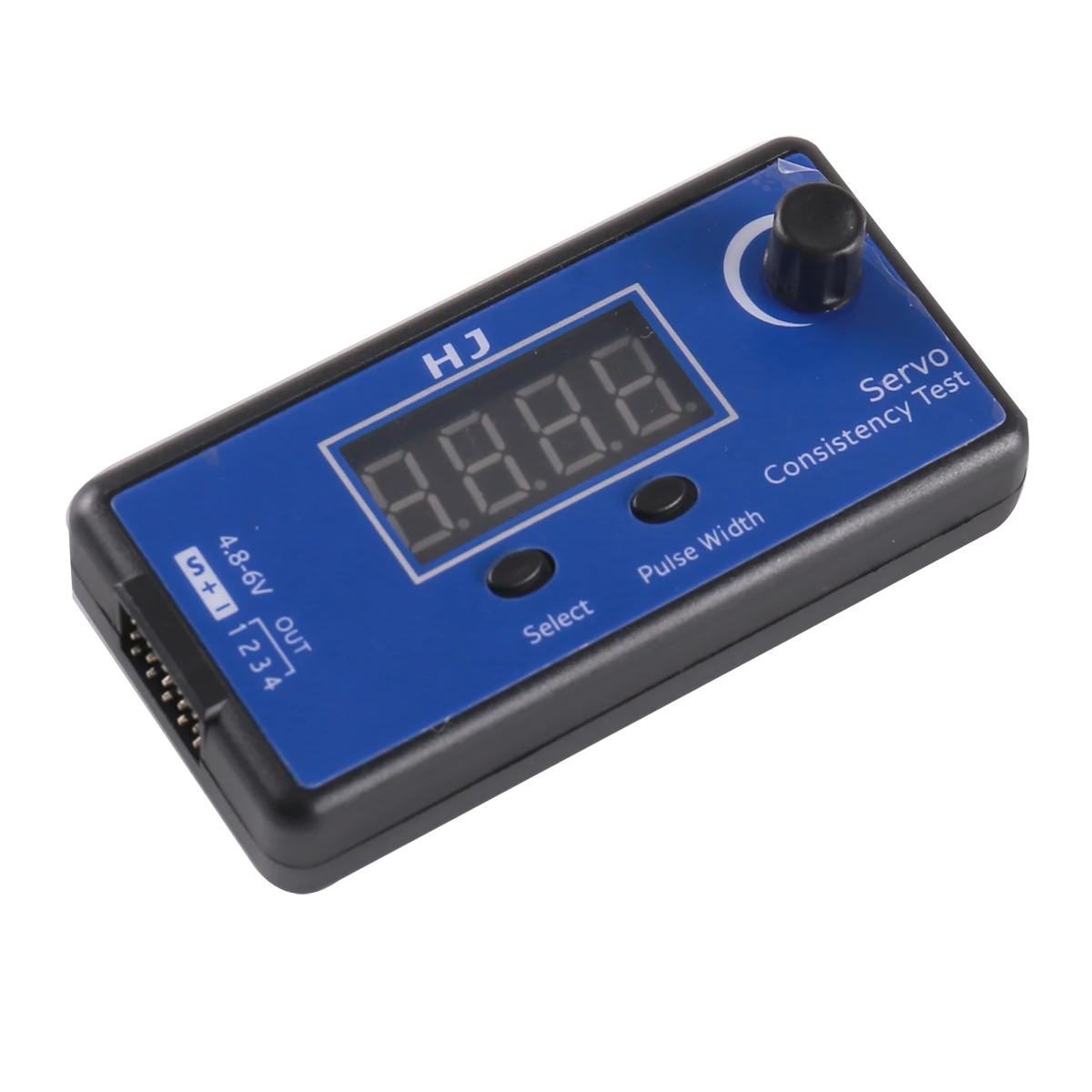 HJ Digital 1-4s Servo Tester/ESC Consistency Tester for RC Airplane DC 4.8-6V 3 Modes Steering Gear Measurement for RC