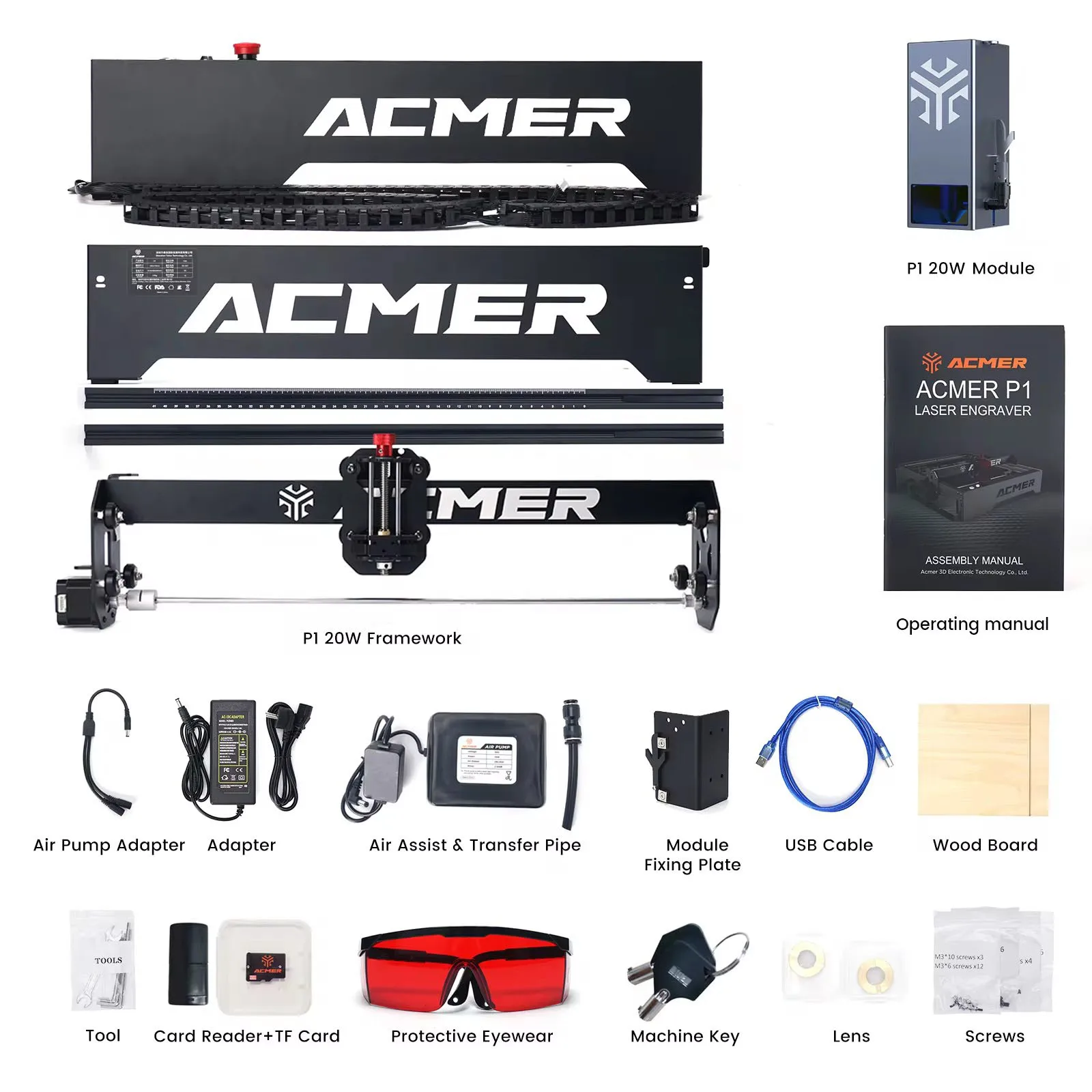 Imagem -06 - Acmr p1 20w Acmer