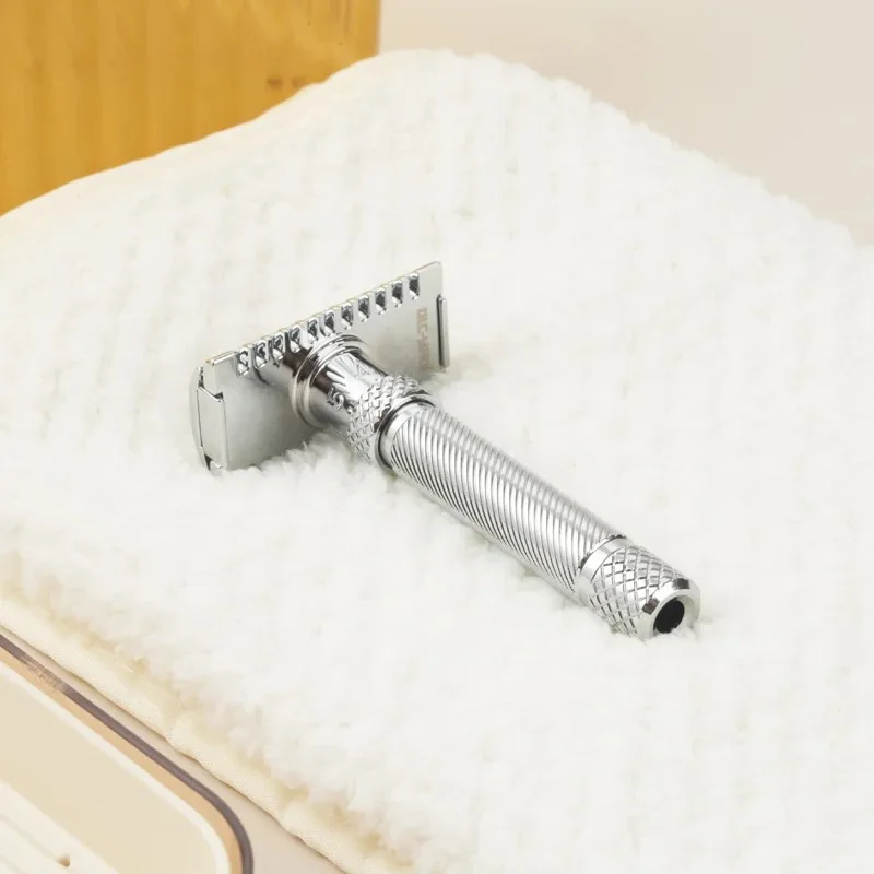 Yaqi Adjustable THE FINAL CUT OC Chrome Color mens Safety Razor Stainless Steel Safety Razor Head men Razor