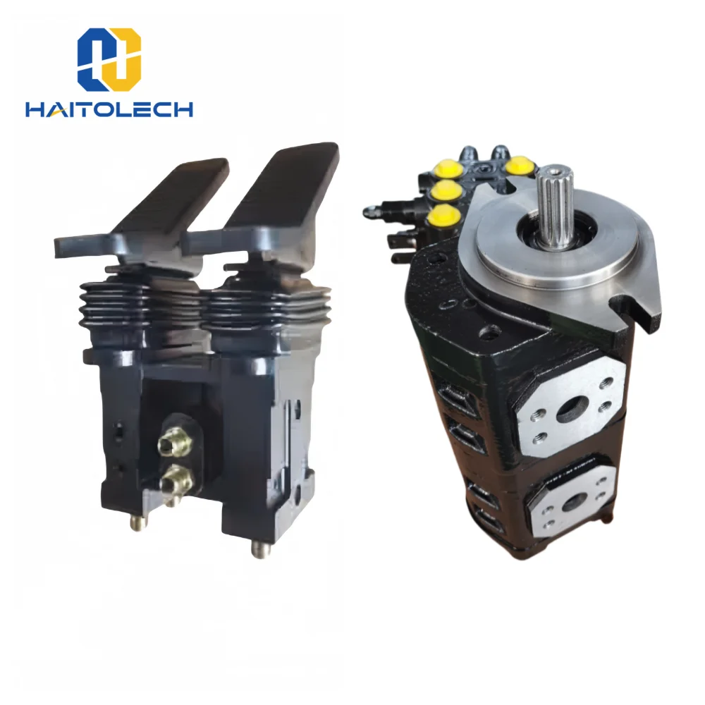 HAITOLECH Dcv40 Series Hydraulic Gear Type High Temperature Multi-Way Directional Crawler Excavator Control Valve