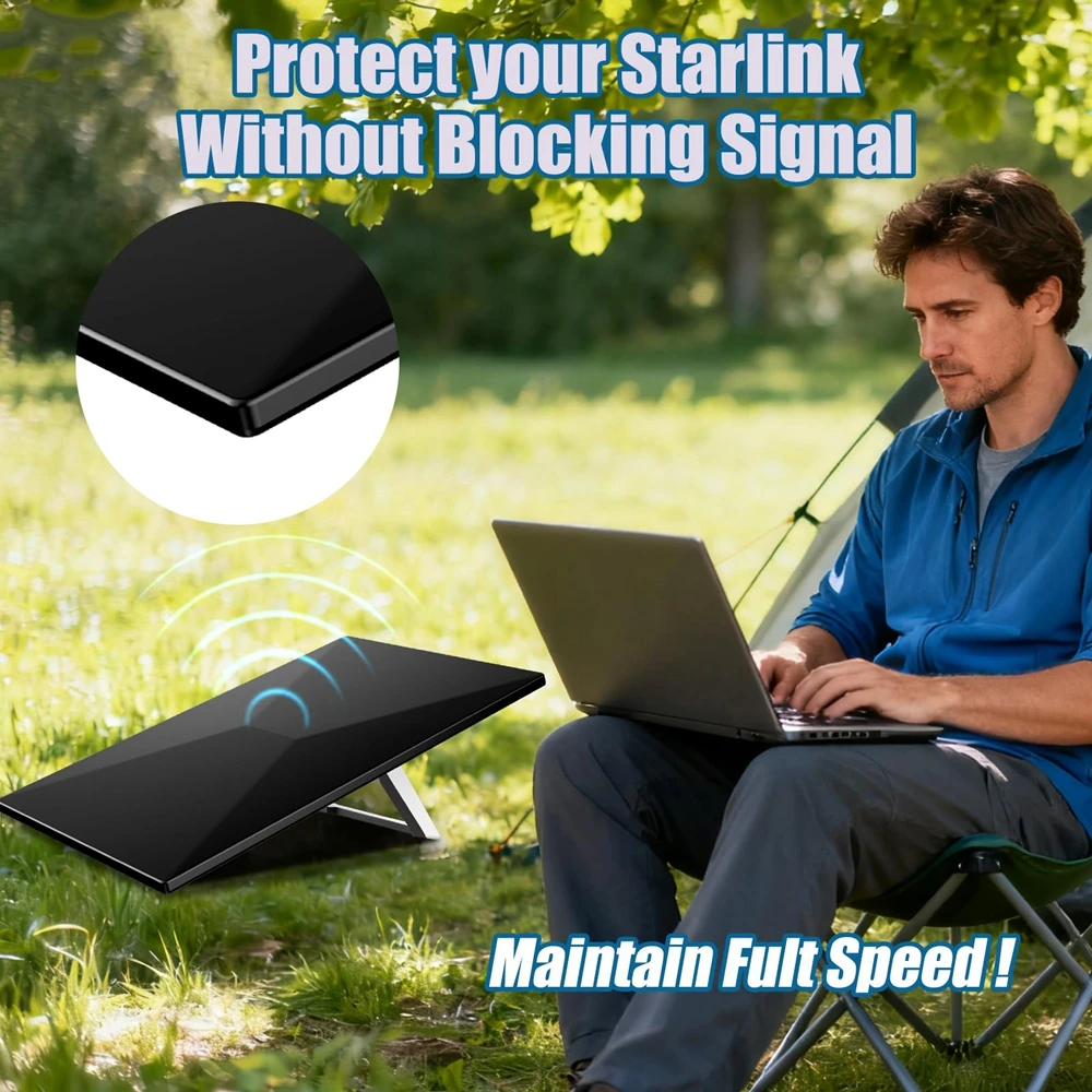 For Starlink Standard Gen 3 Silicone Protective Case Waterproof Sand Hail Dust Protector Cover for Starlink Gen3 Accessories