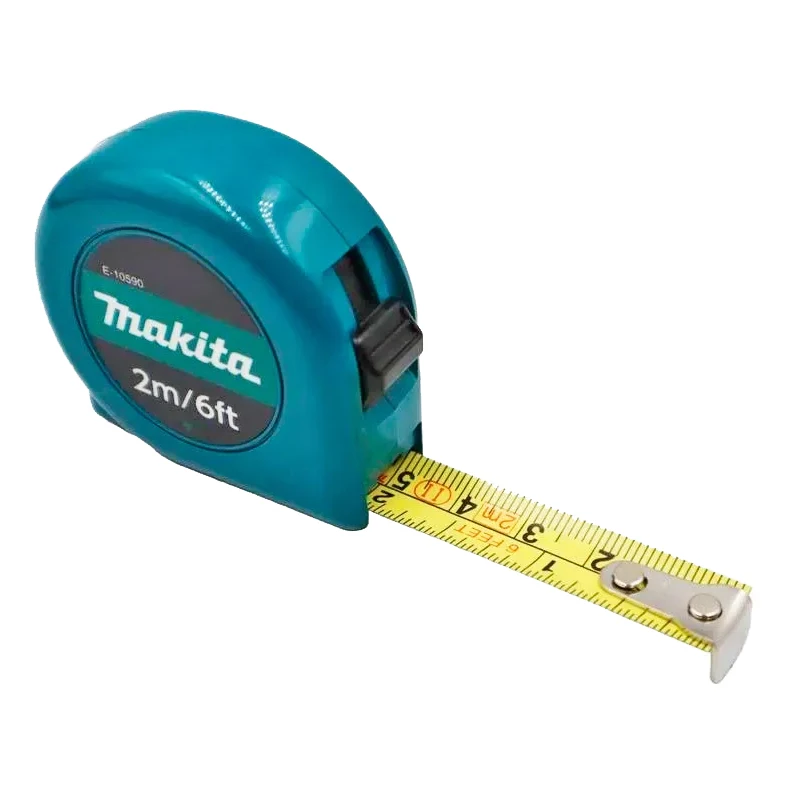 Makita E-10590 2.0m x 13mm Tape Measure Compact Design Portable Accurate Readings Measuring Tools