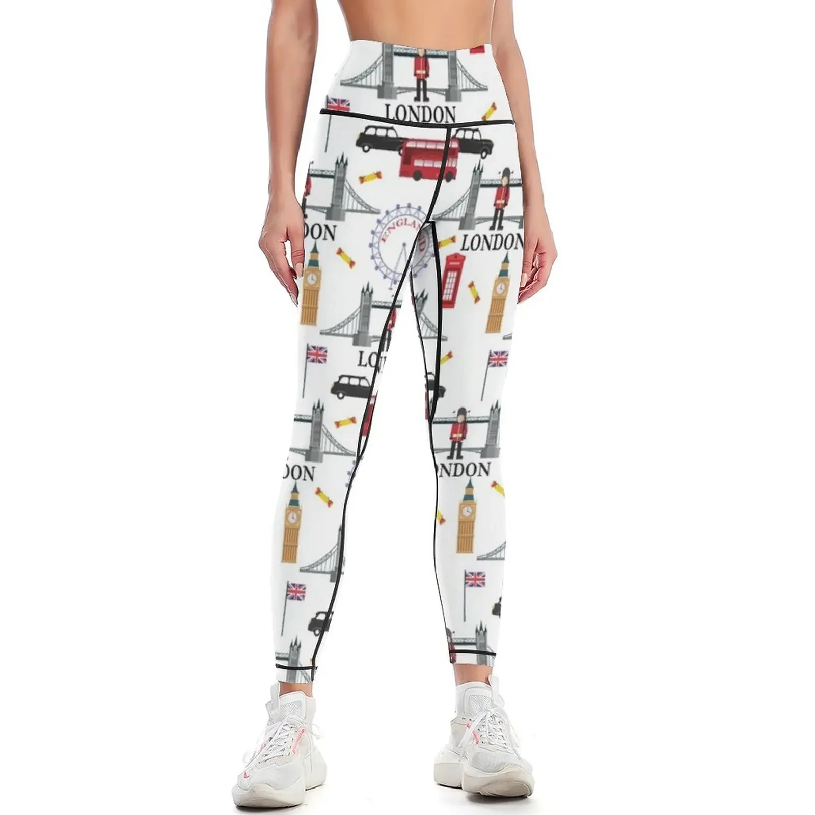 

Iconic London England Pattern Leggings legings for fitness jogging pants Women's sports Women's pants Womens Leggings
