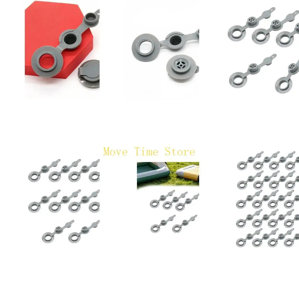 92ME Inflatable Mattress Air Valves Replacement Leakproof Secure Sealing Plugs for Camping
