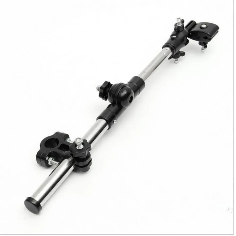 Heavy Duty Umbrella Holder Clamp Rustproof Portable 360° Rotatable Umbrella Bracket Multifunctional Adjustable