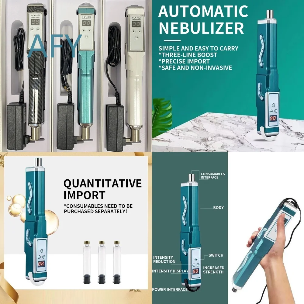 Automatic Hyaluron Pen for Serum Injection High Pressure Mesotherapy Device for Lip Filler Anti Wrinkle Hyaluronic Acid Gun