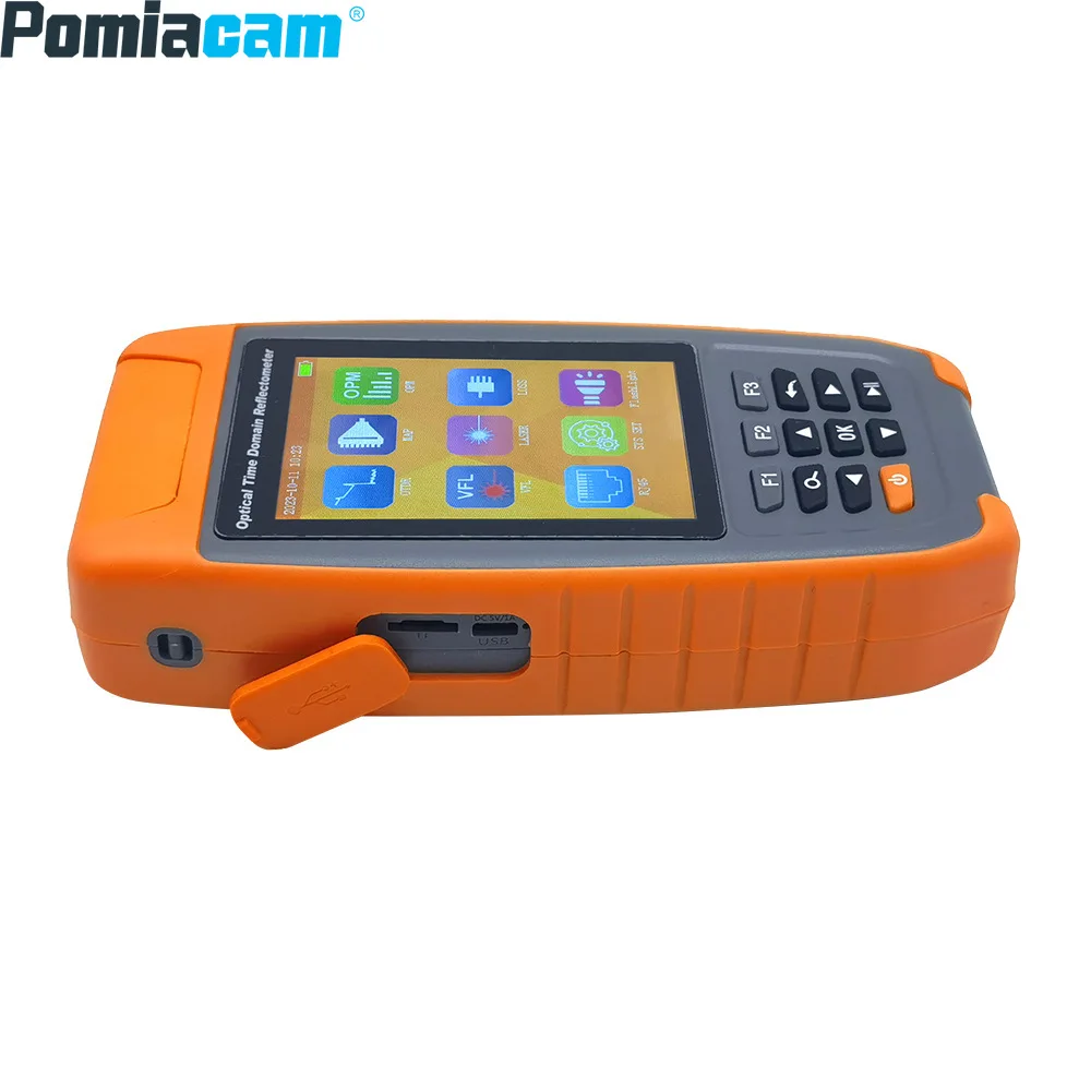 Optical Time Domain Reflectometer Fiber Optic Tester TM180 SMART OTDR Breakpoint Obstacle Finder Optical Cable Detection