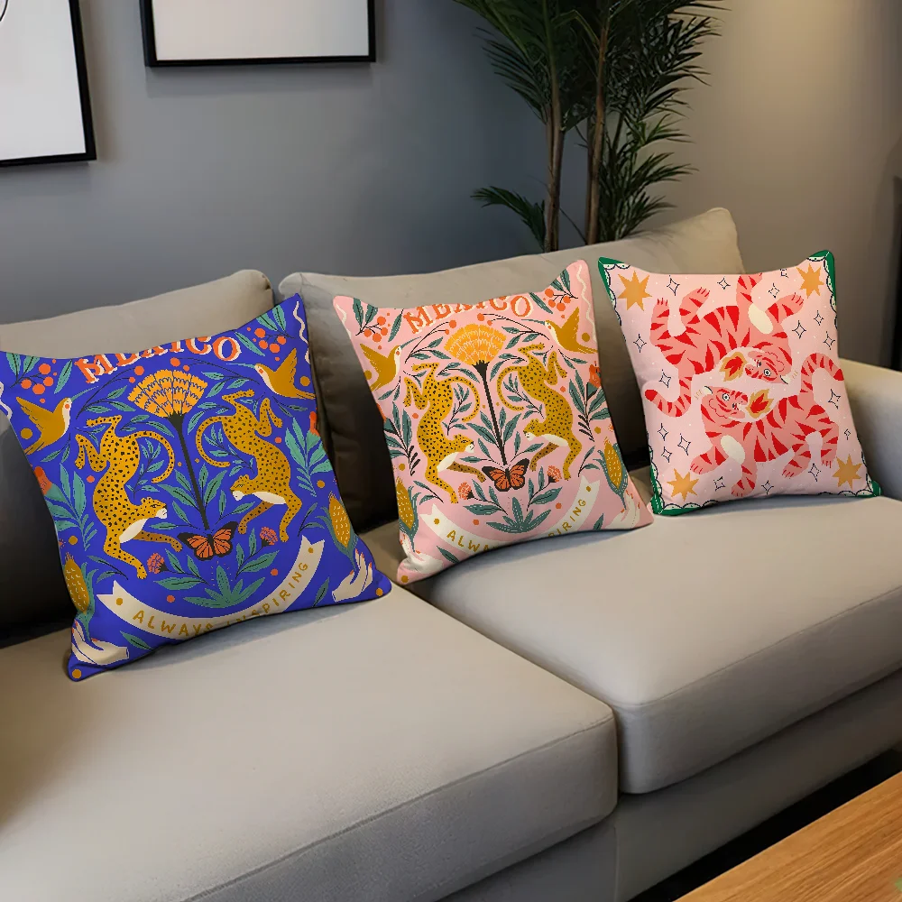 Poszewka na poduszkę w panterk – Pillow Cover 20X20 recenzja i cena