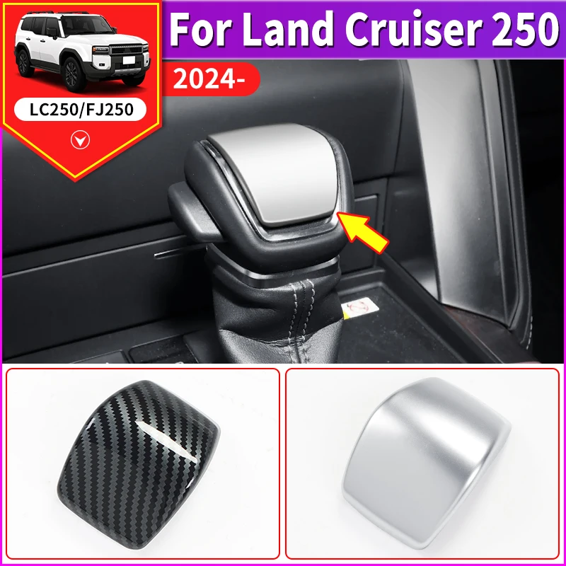 Per 2024 Toyota Land Cruiser Prado 250 Console centrale Ingranaggi Decorazione Protettivo Adesivo LC250 FJ250 Interni Aggiornamento Accessori Tuning