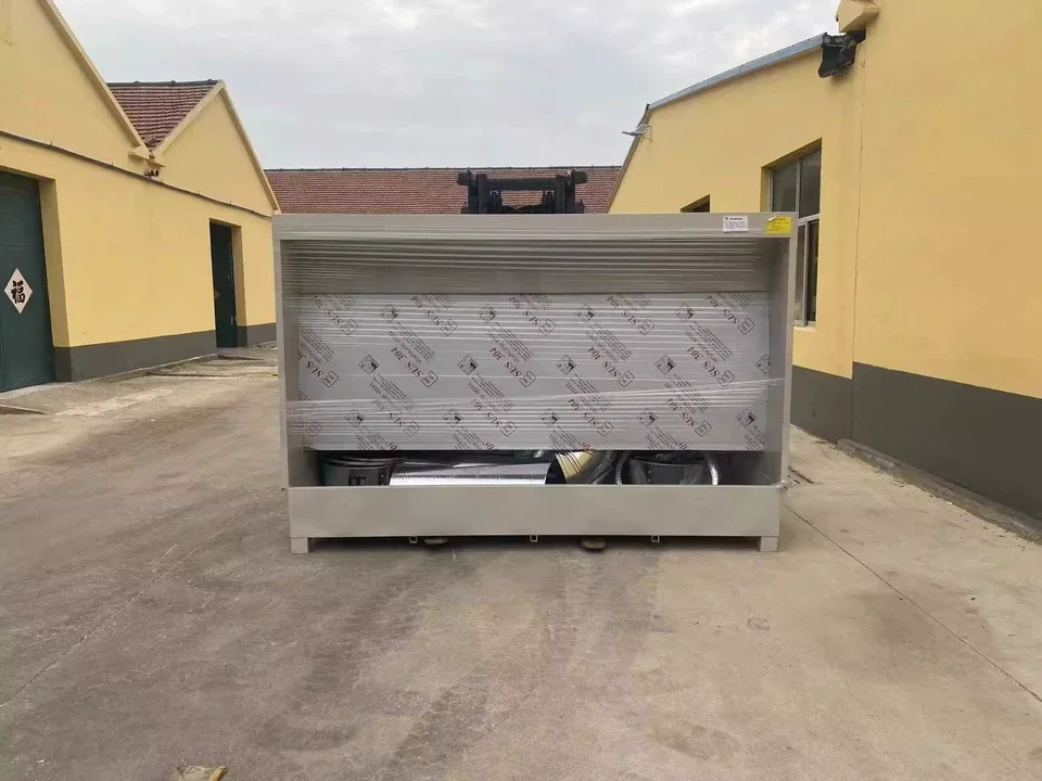 WC-Sprühkabine, kleine Spritzkabine, umweltfreundliche Ausrüstung zur Reinigung von Wasserzirkulation, Farbnebel