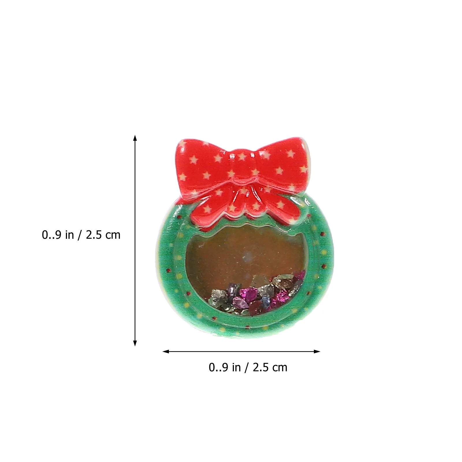 

Miniature Ornaments for Crafts Christmas Pendant DIY Jewelry Accessory Decorations
