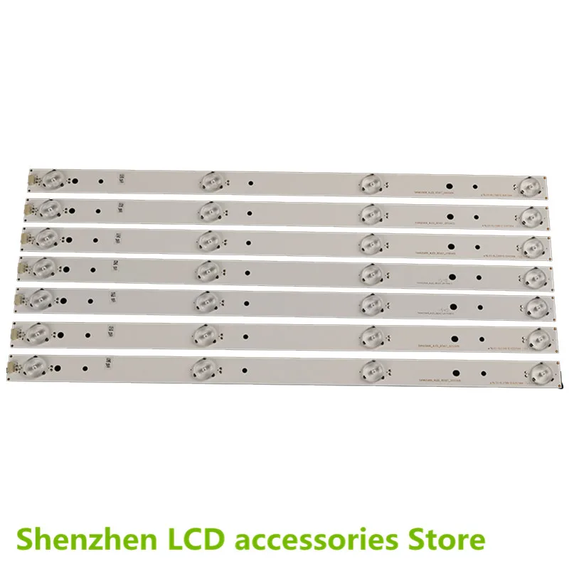 7 pezzi/lotto 42 pollici uso di alluminio 100% nuovo LCD TV retroilluminazione bar SVH420AA7-4LED 100% NUOVO 3V 40.2 centimetri