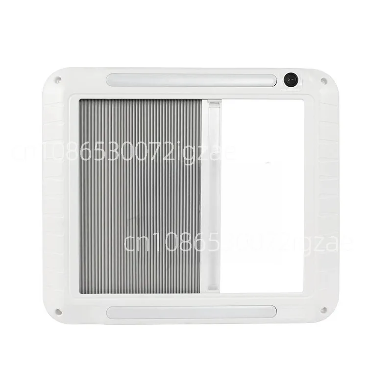 RV modification accessories Trailer wagon ventilation fan sunshade exhaust fan shade anti-privacy curtain