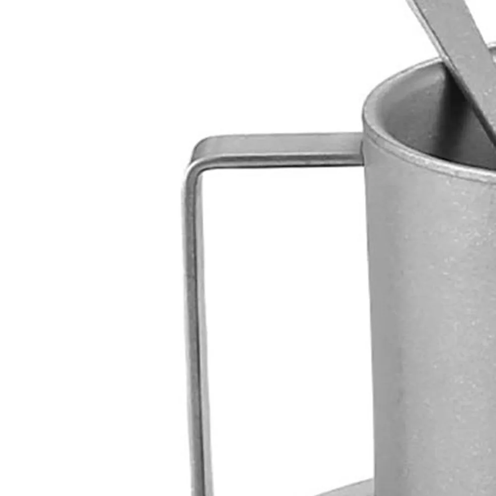 Double Wall Titanium Coffee Cup, Double-Layer Insulated Camping Mug, Outdoor Water Cup With Fixed Handle, Heat-Resistant, Smooth - view 6