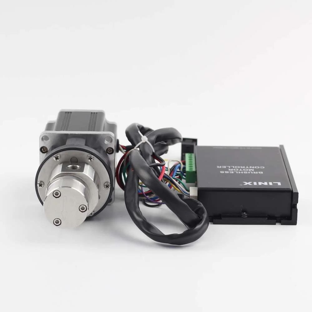 

SOVOFLO KGP-06H Brushless Motor Magnetic Gear Pump 1-3LPM Electric Pump 24V DC Stainless Steel 316L Housing PEEK Gear PTFE Seal