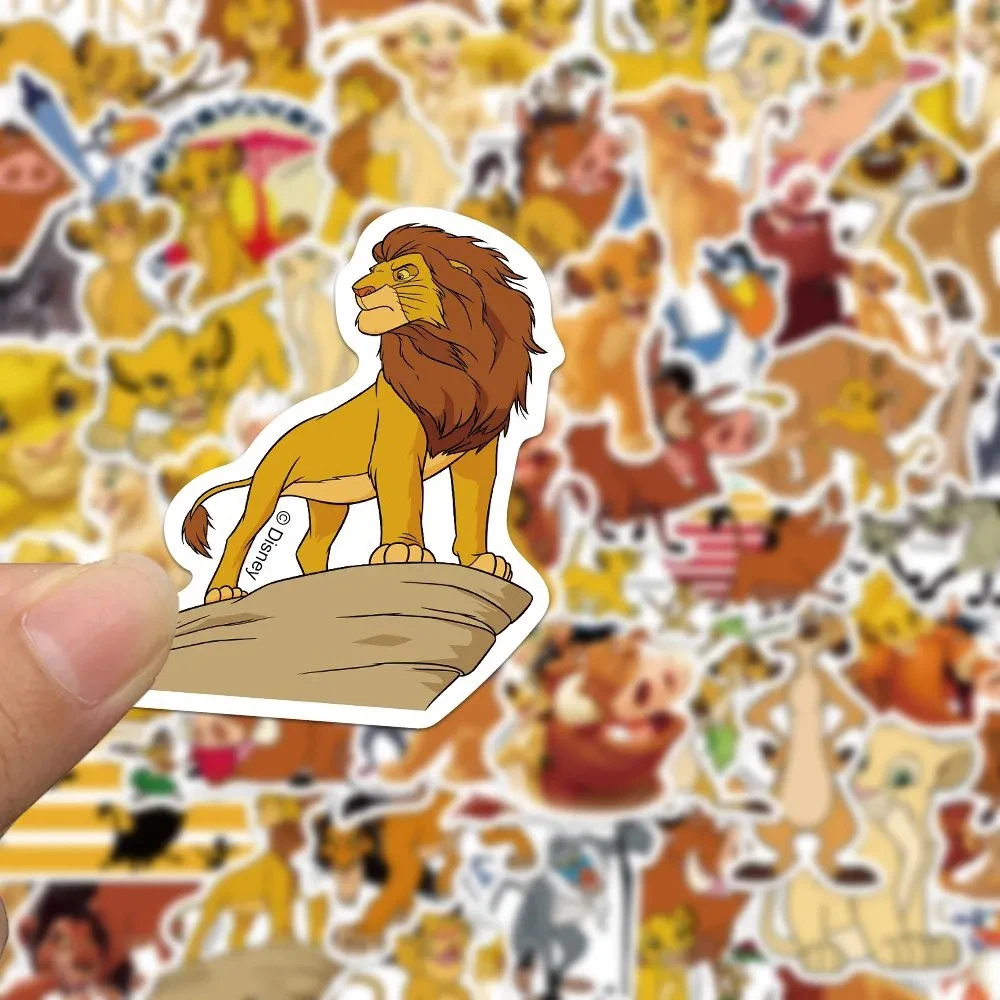 10/30/50PCS Disney Movie The Lion King Cartoon Stickers Cute Decals Toys For Kids DIY Scrapbook Laptop Luggage Phone Helmet Car