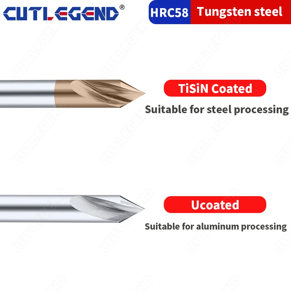 Carbide Spot Drill Bit 60 90 120 Degree CNC Chamfering Drilling Guide Tool Tungsten Steel Location Centering Pilot Drill