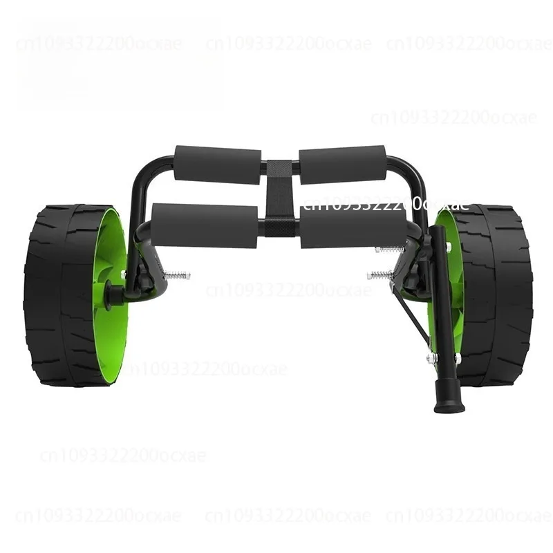 

Kayak trailer Ocean boat accessories Transportation and handling two-wheeled trolley Aluminum foldable car