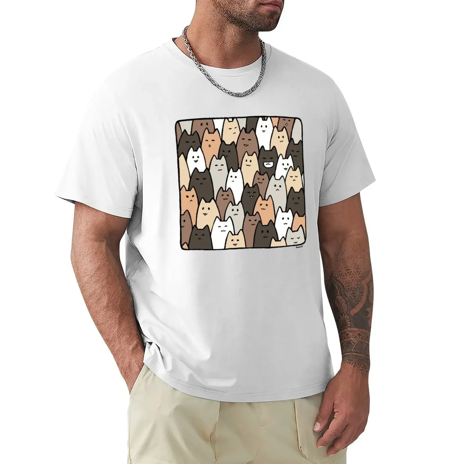 

Cat Brigade T-Shirt sublime funnys oversized t shirts for men
