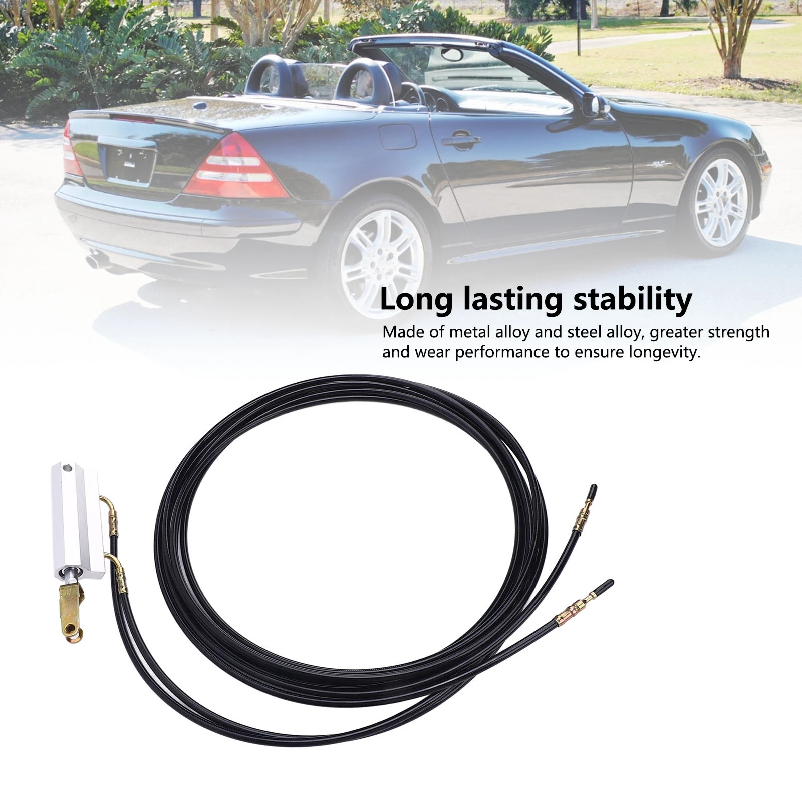 

1708000072 Front Convertible Top Hydraulic Cylinder Direct Replacement Strength Seamless Fit for SLK230 SLK320 SLK32