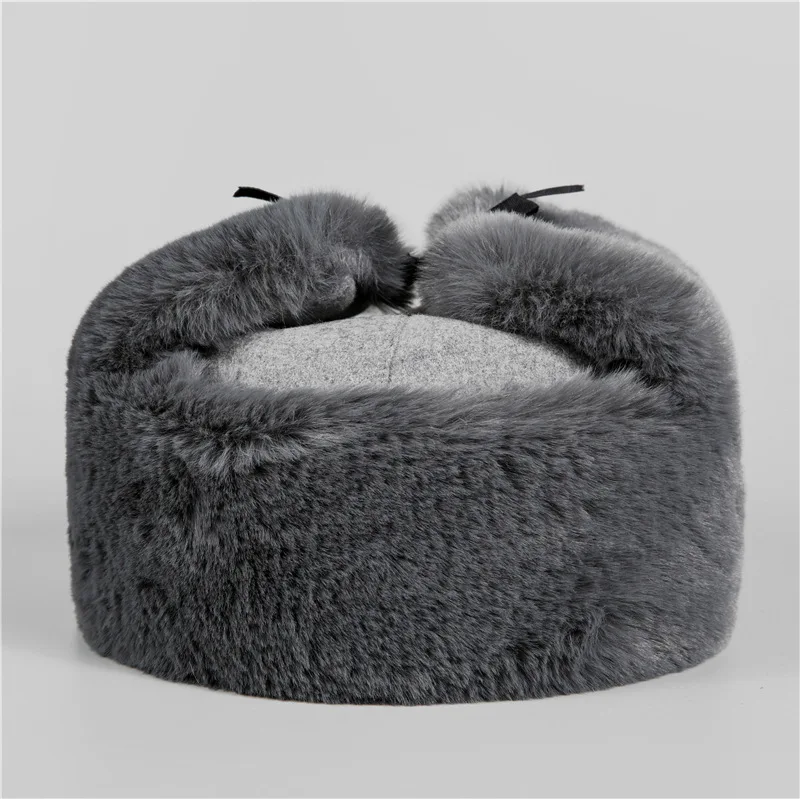 

Middle-Aged and Elderly Men's Northeast-Style Lei Feng Hat, Winter Thickened Warm Flat-Top Cotton Hat for Dads and Seniors