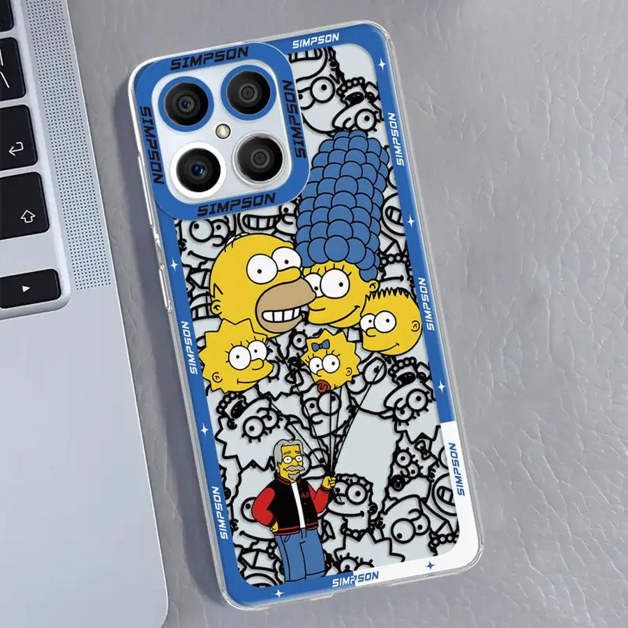 حافظة ناعمة لهاتف Honor Y9 Prime 2019 X9b X9a X8b 90 Lite X7b كارتون كول سيمبسون #3