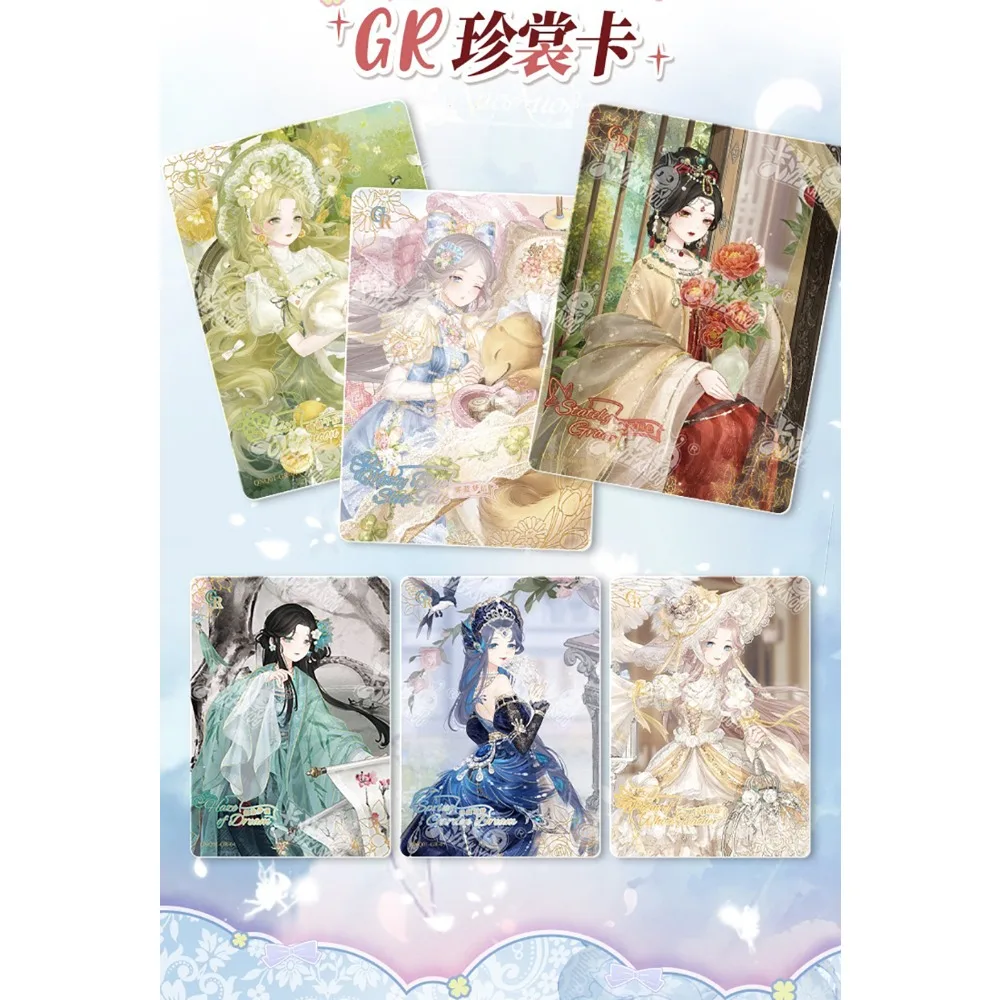 KAYOU Miracle Nikki Collection Cards Shining Lovely Dress Up Stars Nikki Multi Style Themed Clothing Anime Game Cards Kids Gifts
