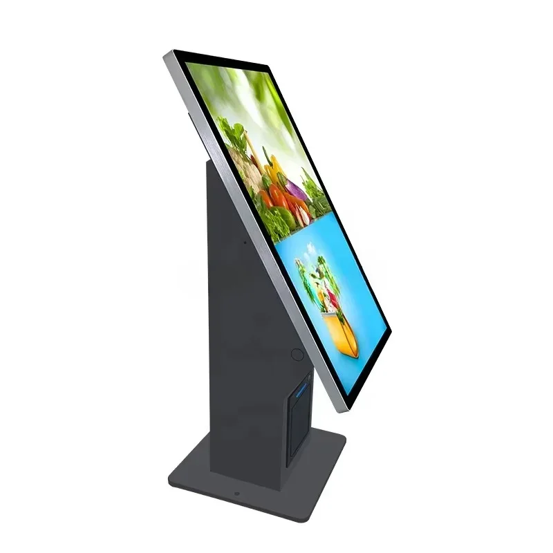 21.5 inch Desktop Android PC AIO Printer QR Code Scanner POS Terminal PCAP Touch Screen Self Payment Machine