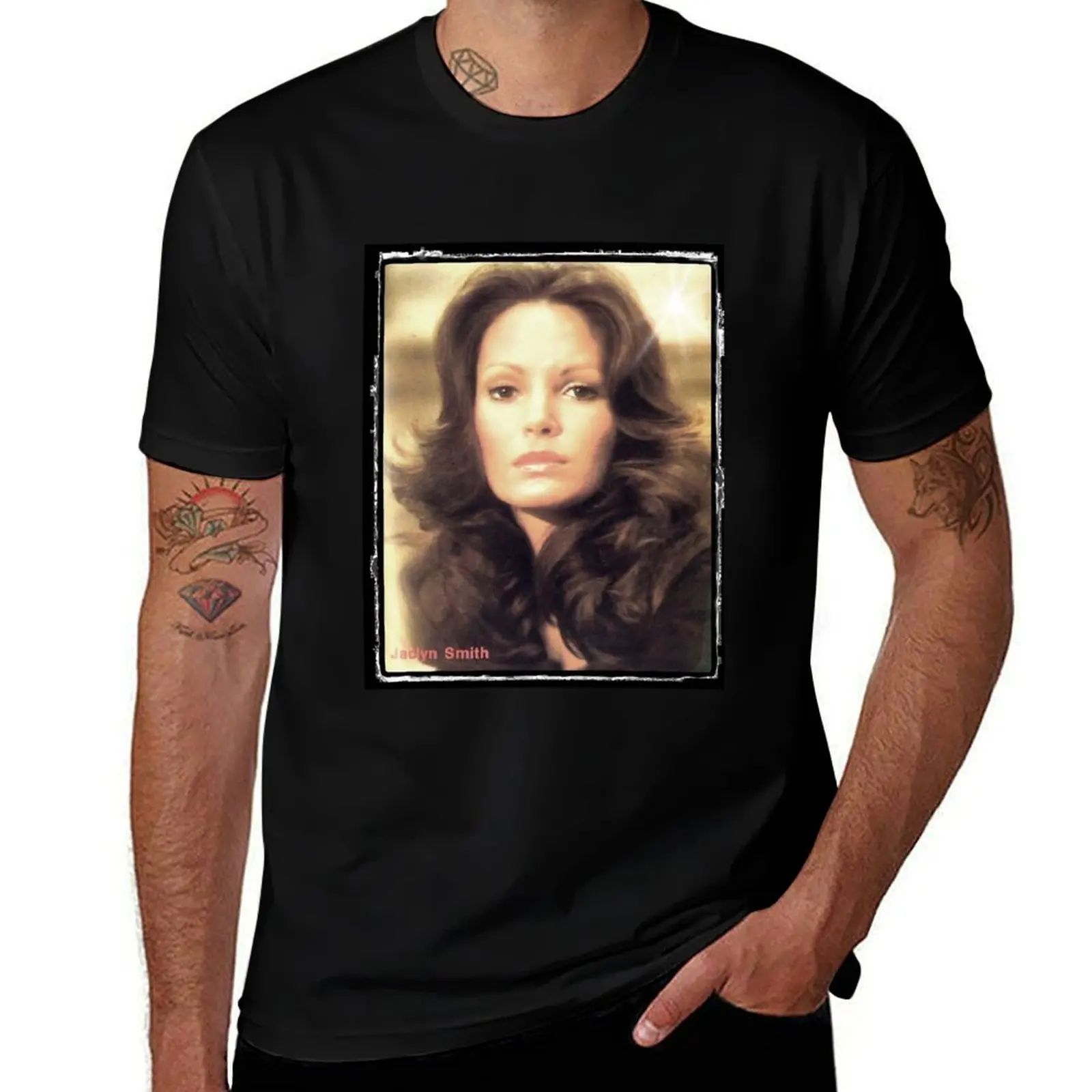 

Funny Gift Jaclyn Smith Awesome For Music Fans T-Shirt man t shirt heavy cotton T-Shirt