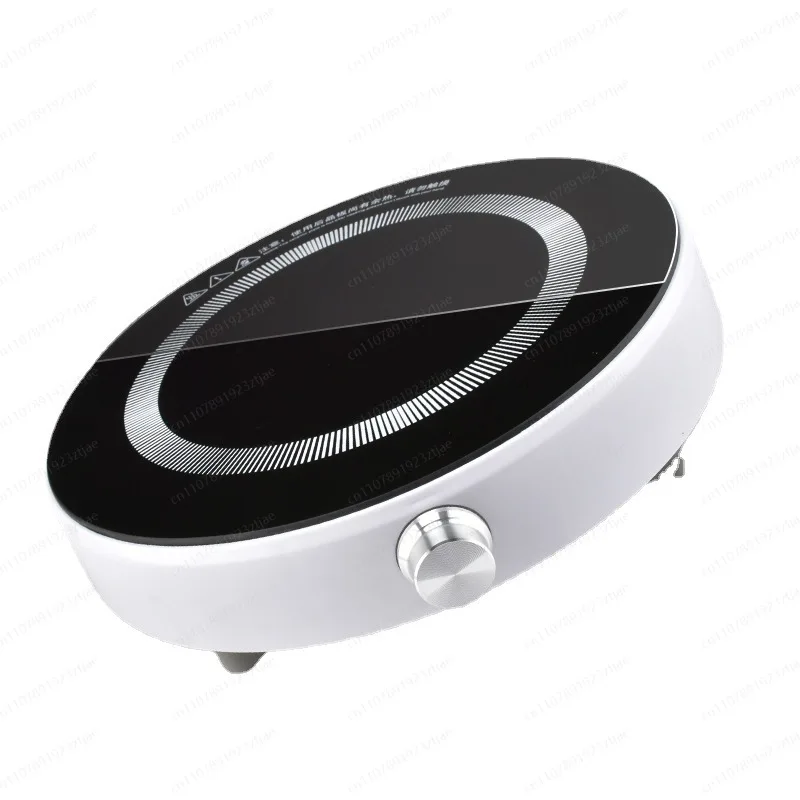 Induction cooker small household power saving knob cooking hot pot set round