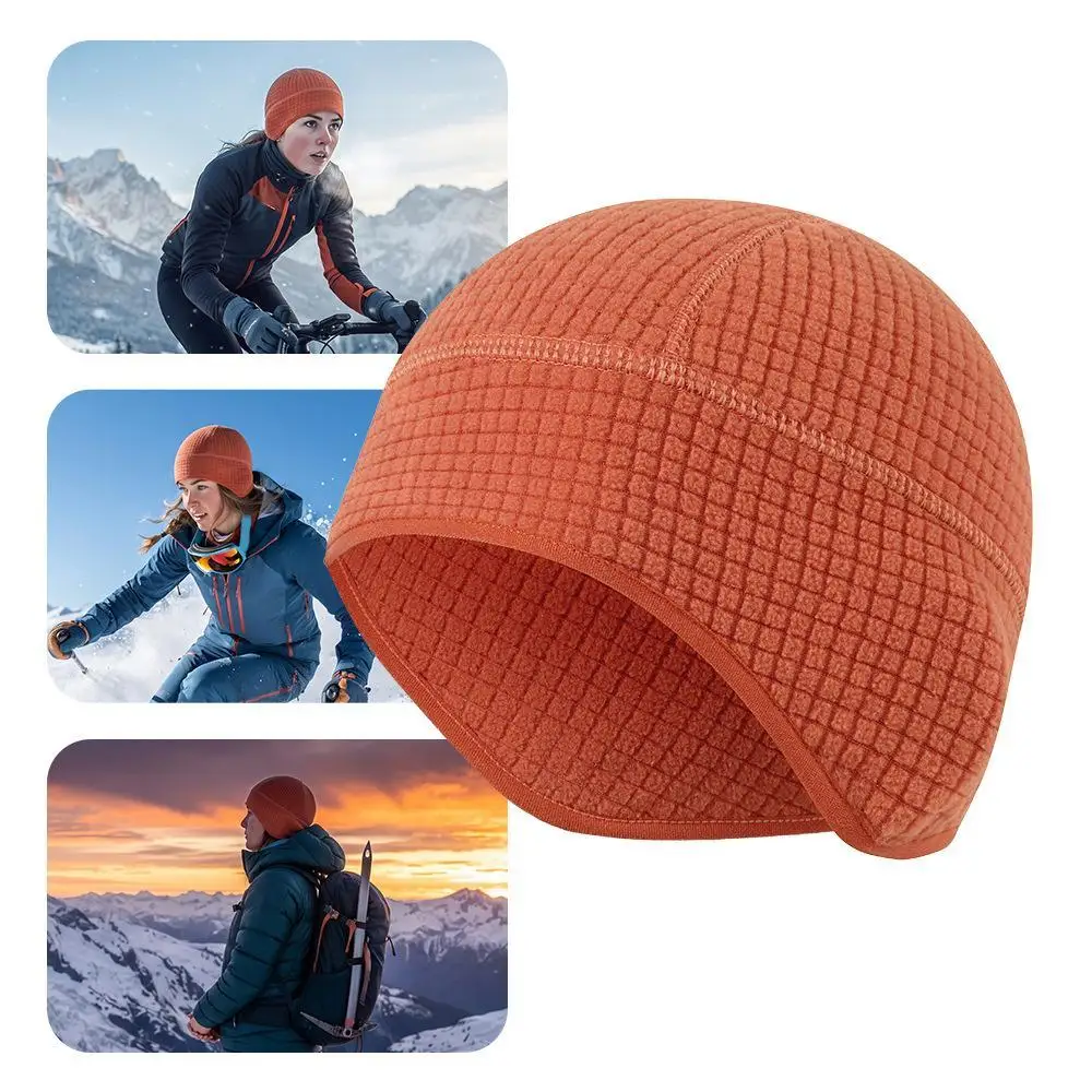 Winter Polar Beanie Hat Warm Cycling Ski Windproof Cap Outdoor Running Tactical Sports Thermal Skull Cap for Men Women