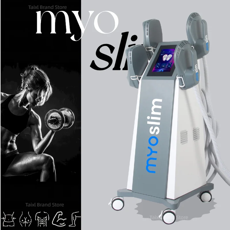 

Профессиональный портативный аппарат для стимуляции мышц MYOslim Neo 15 T RF, для коррекции фигуры и похудения, неинвазивный.