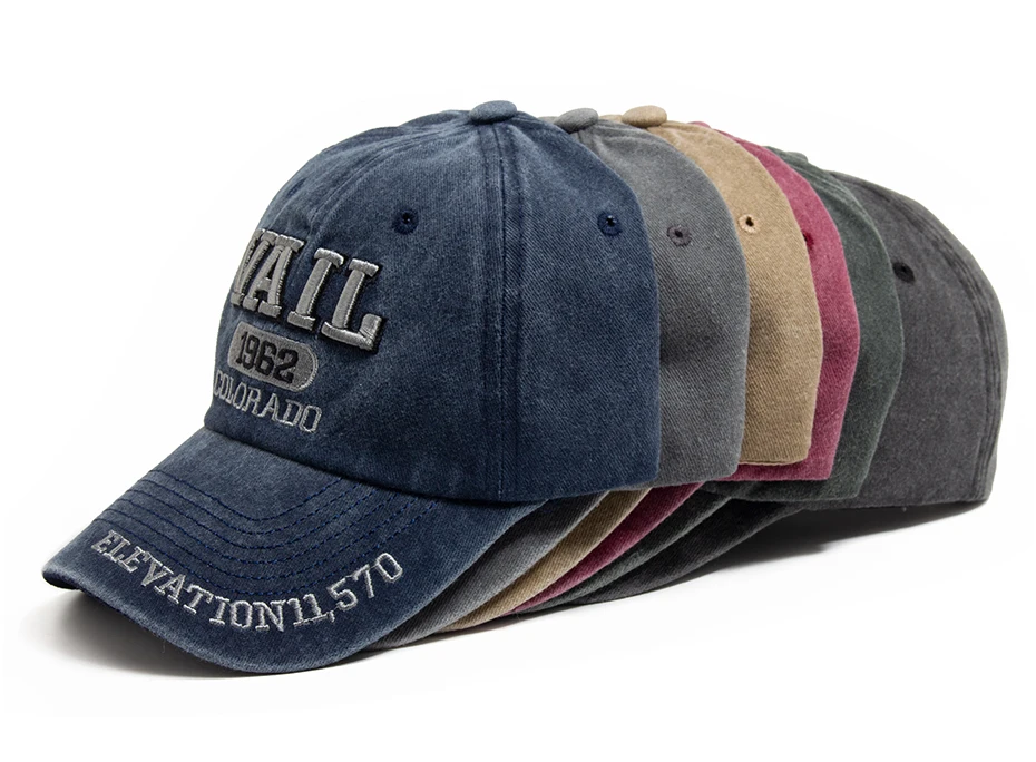 Herren-Baseballkappe, modisch, mit Buchstaben bestickt, Baumwolle, weiches Oberteil, Damenhüte, Sommer, lässig, Reisen, Visierkappen, Trucker-Mütze, Unisex – Detail 1