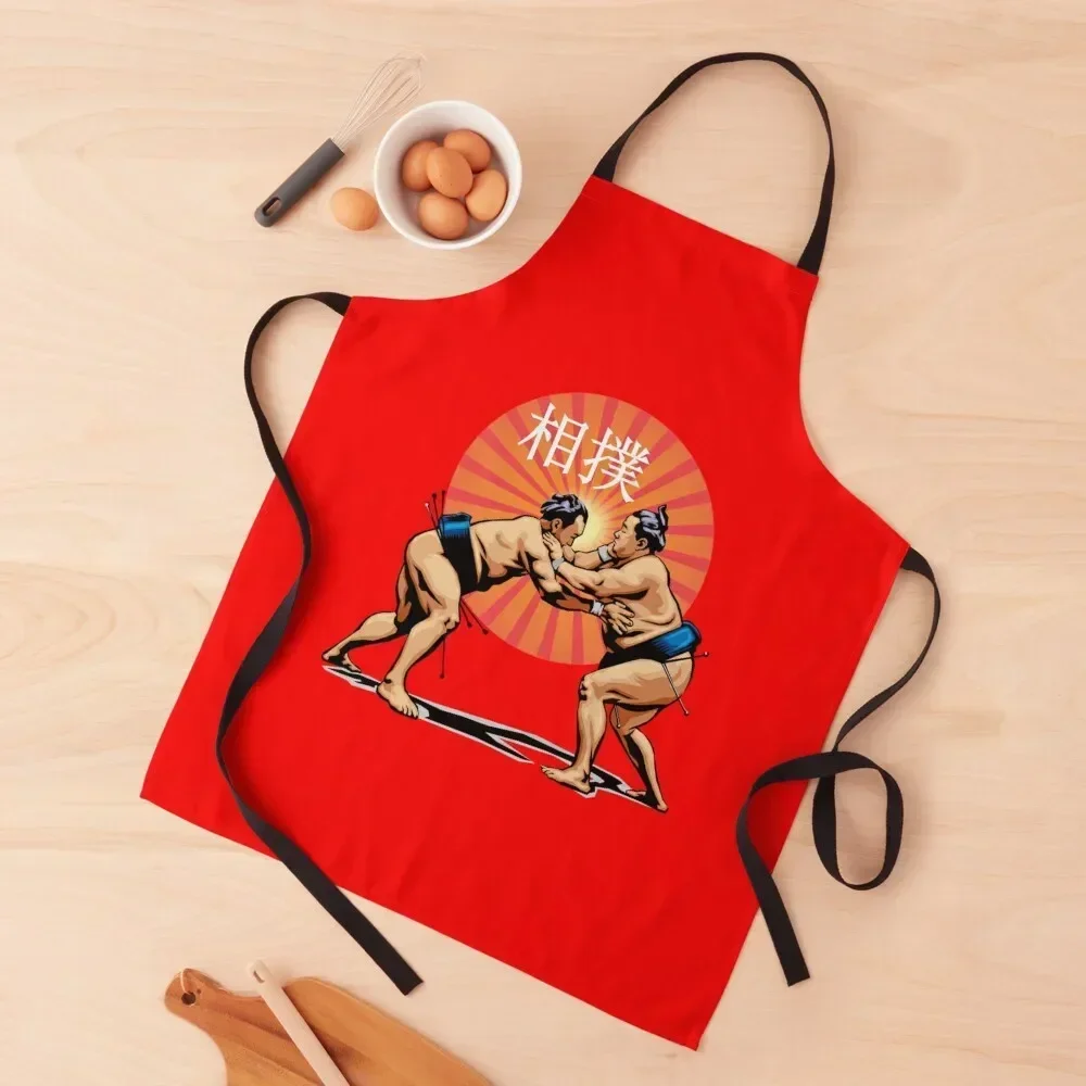 

Sumo Wrestler Apron Novelties Kitchen And Home kitchen jacket woman Cleaning Products For Home Apron