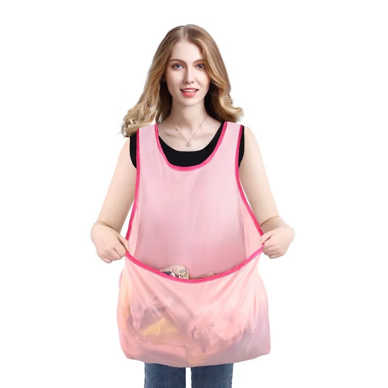 

Thickened Patterned Aprons Silk For Cold Moisture Insulation Outdoor Sleeveless Laundry Bibs Wrapped Cloth Algebraic Shape Home