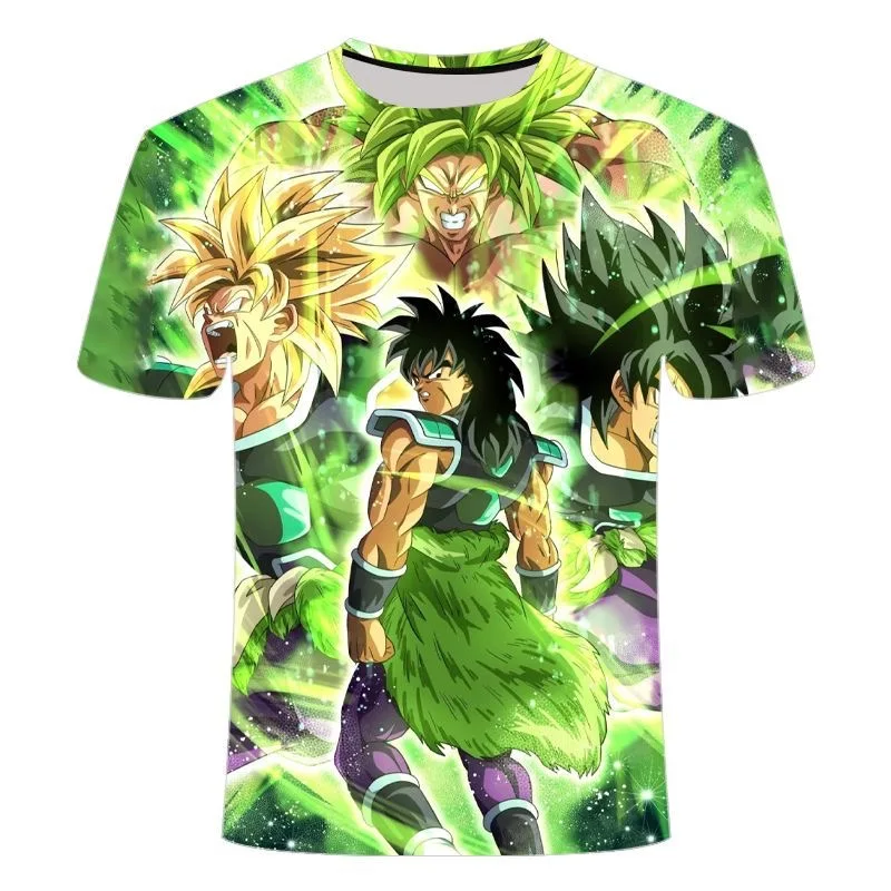 2026 Neue Sommermode Dragon Ball T-Shirt Wukong 3D-Druck Fußball Sport Freizeit Schnelltrocknendes Familien-Matching-T-Shirt – Detail 7