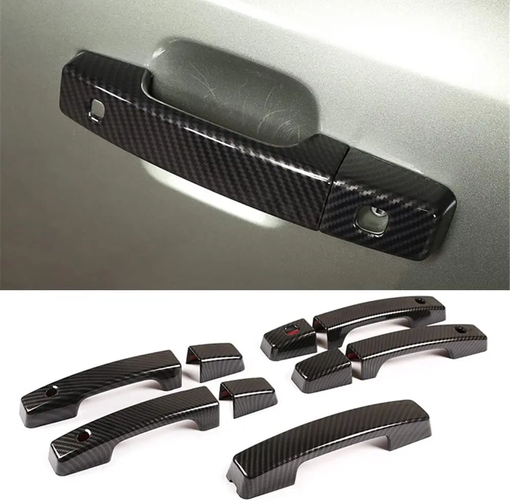 

1Set Side Door Handle Cover Trim Fit for Land Rover Defender 90 110 130 2020-2022 Bowl Decor Frame Cover Trim