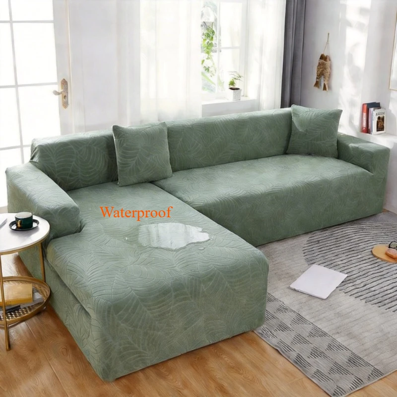 Waterproof Couch Cushion Covers for Sofa Stretch Seat Covers Washable Sofa Slipcover Furniture Protector for Pets and Kid